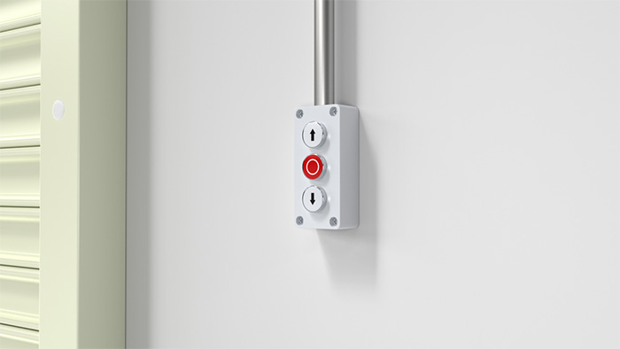 Fastlink Steel Wind-Resistant Rolling Shutter Door