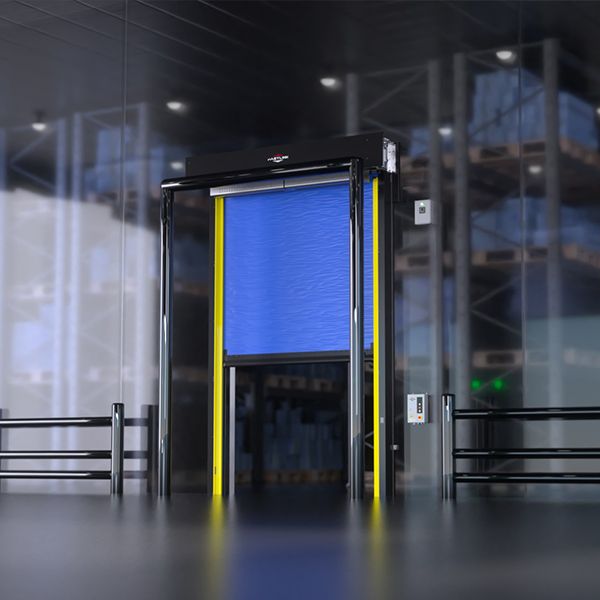 Cold Storage High Speed Rolling Shutter Door - HSR-IPP