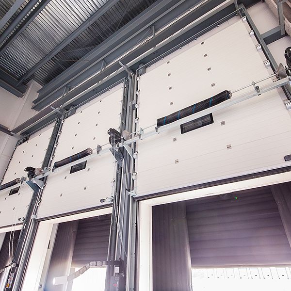 Insulated sectional door for cold storage - SSD-CAV