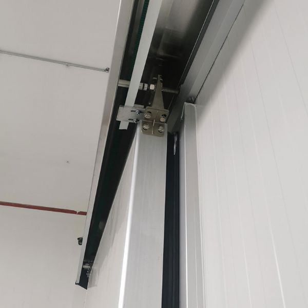 Cold Storage Metal Single Opening Sliding Door - RAL9002-1