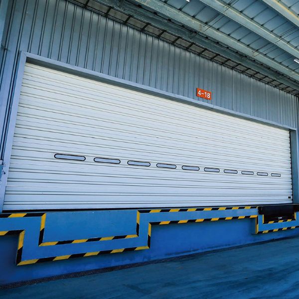 Puerta seccional simple de aluminio - SSP-SAS