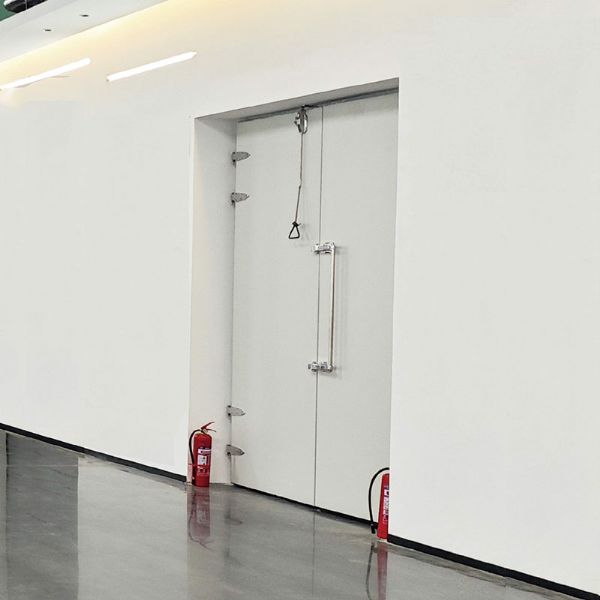 Insulated Swing Door - RAL9002