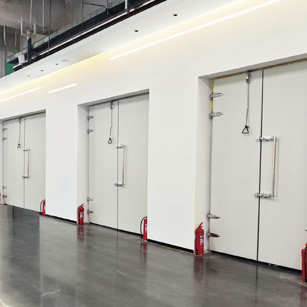 Insulated Swing Door - RAL9002